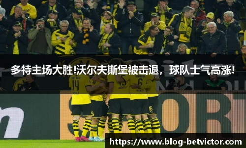 多特主场大胜!沃尔夫斯堡被击退，球队士气高涨!