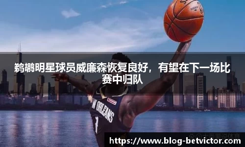 鹈鹕明星球员威廉森恢复良好，有望在下一场比赛中归队