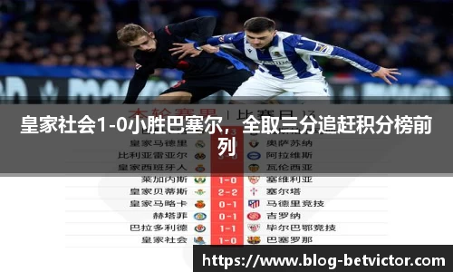 皇家社会1-0小胜巴塞尔，全取三分追赶积分榜前列