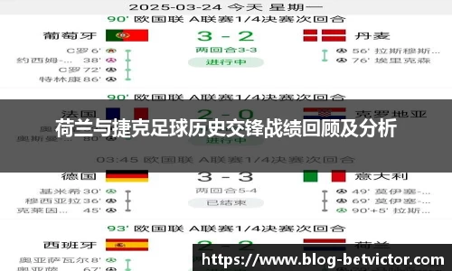 荷兰与捷克足球历史交锋战绩回顾及分析